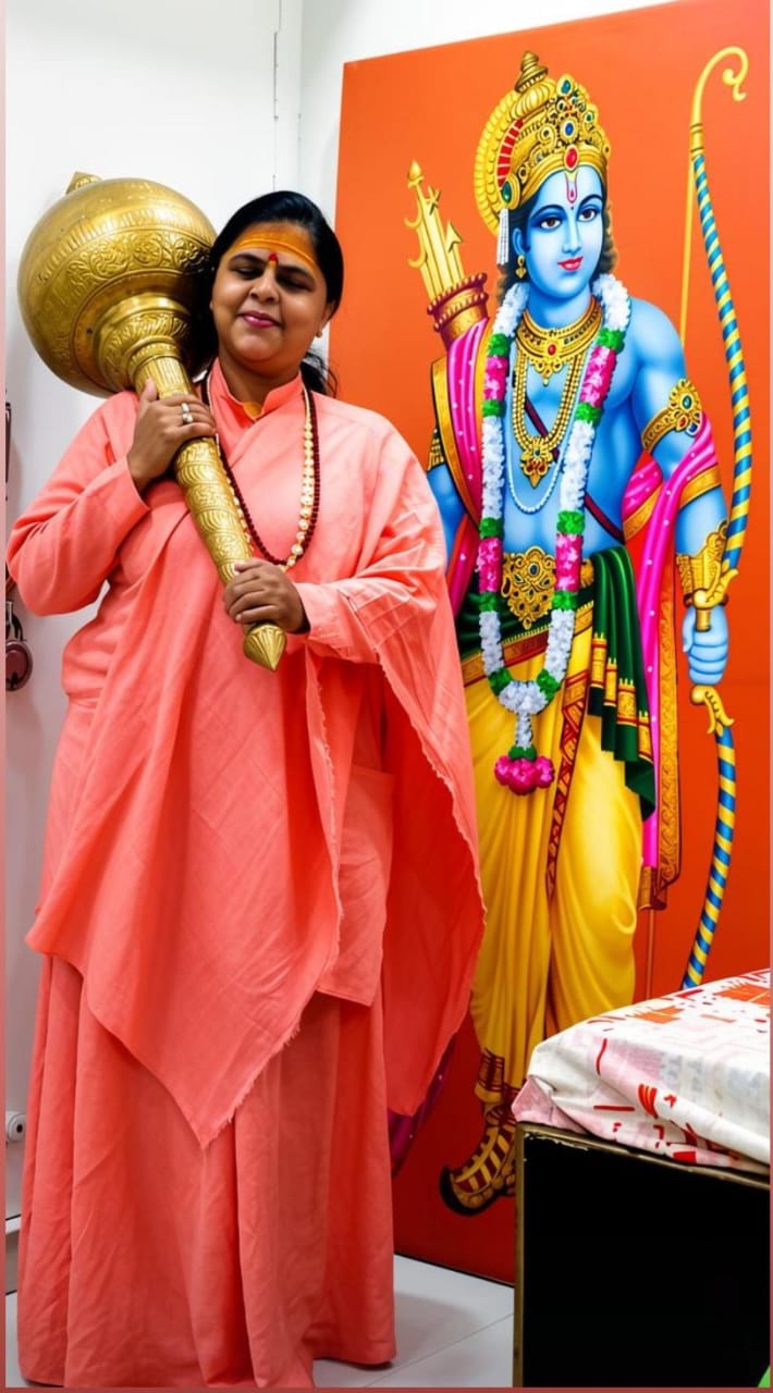 With Shri Ram